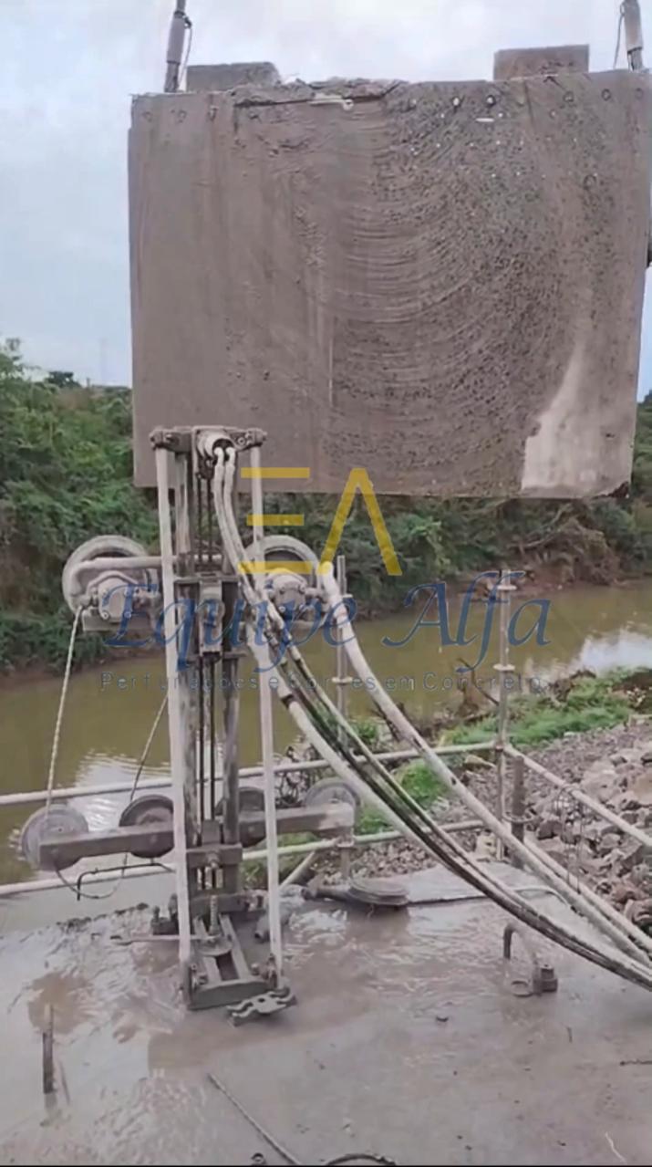 Corte com Fio Diamantado